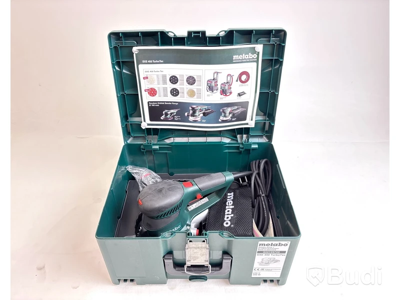 Excenterslip metabo, SXE 450 TurboTec, 350 W