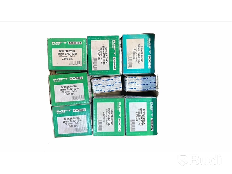 23 st. askar MFT Spik Spiker DYKK 35mm Cnk, Totalt ord. pris inkl. moms: ca 3128 kr