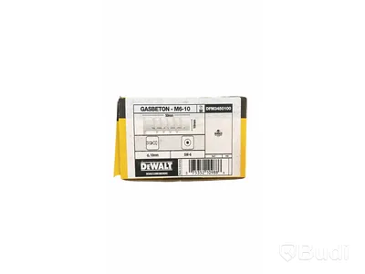 6 st. askar Dewalt Gasbeton plugg M6-10 samt 1 st. ask M8-12, se beskrivning. Ord. pris inkl. moms: ca 800 kr