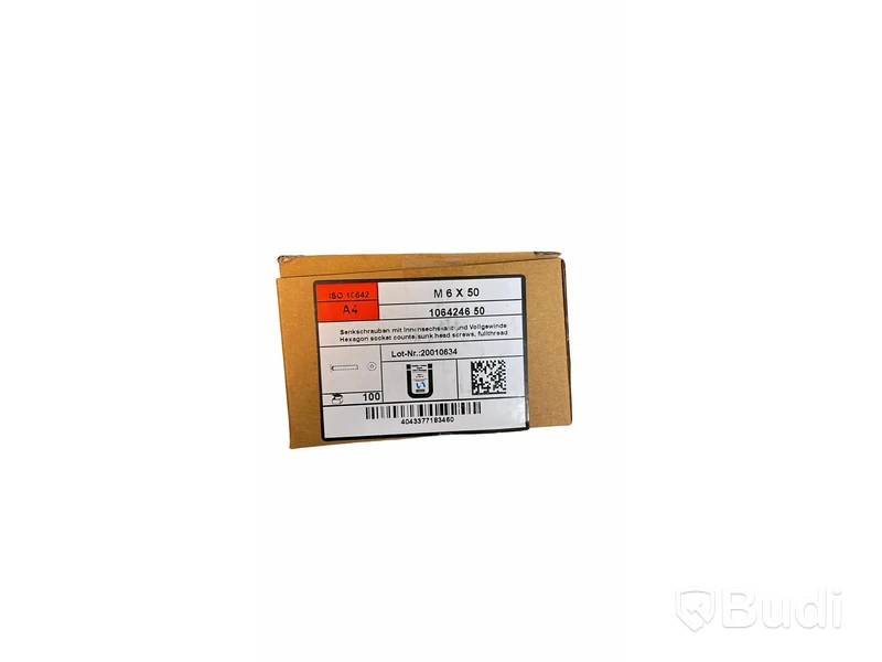 14 st. Sexkanthålsskruv M6x50 100-pack., Totalt ord. pris inkl. moms: ca 4200 kr