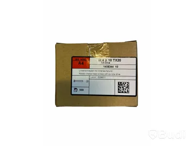 8 st. Sruv Schäfer + PETERS MRT A4 M4X10 TX20 500-pack