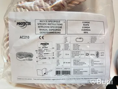Kit - Säkerhetssele med 10m rep. Protecta. Ord. pris inkl. moms: ca 3500 kr