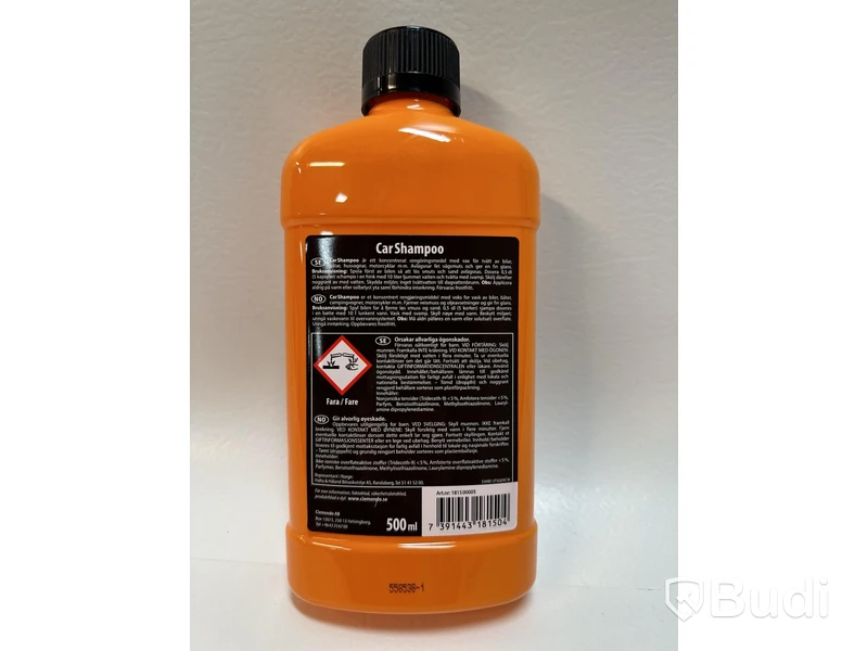 17 st. Fordonsschampo Autorange Car Shampoo, 500 ml, Totalt ord. pris inkl. moms: ca 1000 kr