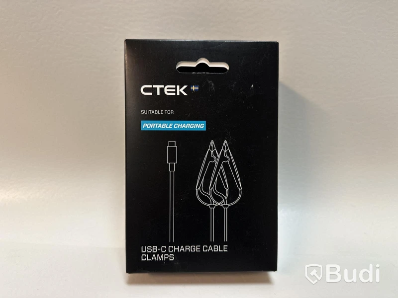 25 st. Laddare, CTEK, USB-C och kabel klämmor. Totalt ord. pris inkl. moms: ca 7500 kr