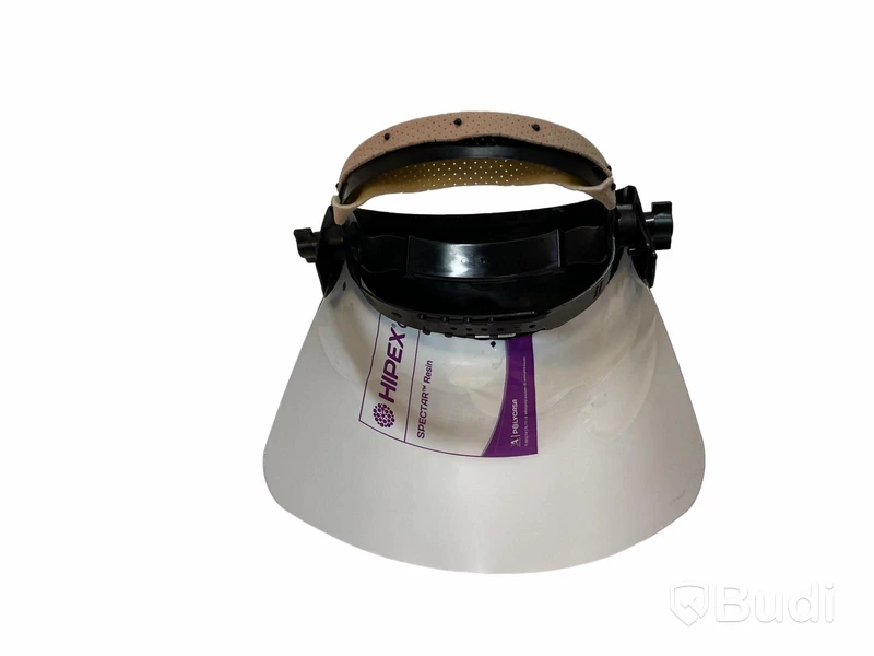 3 st. Skyddsvisir med PET-G skärm. Polycasa. Hipex. , Totalt ord. pris inkl. moms: ca 1050 kr