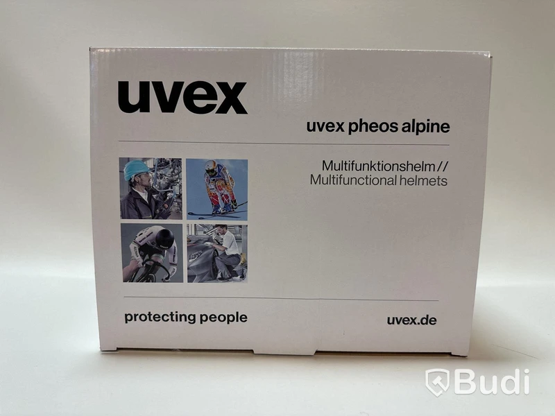 Multifunktions hjälm, uvex, pheos alpine red, Ord. pris inkl. moms: ca 1000 kr