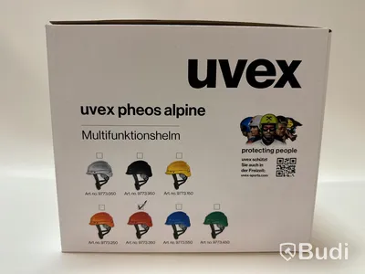 Multifunktions hjälm, uvex, pheos alpine red, Ord. pris inkl. moms: ca 1000 kr