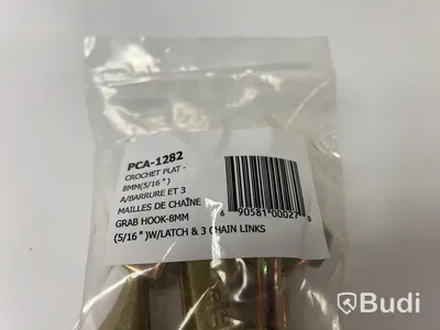 9 st. Kättingkrok med spärr, Ord. pris inkl. moms: ca 2200 kr
