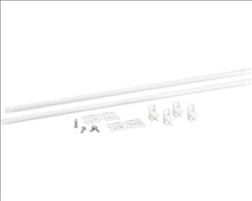 (NY) 14 st. Universalglidlist ELFA 550mm vit 2-pack, 225214, Totalt ord. pris inkl. moms: ca 980 kr