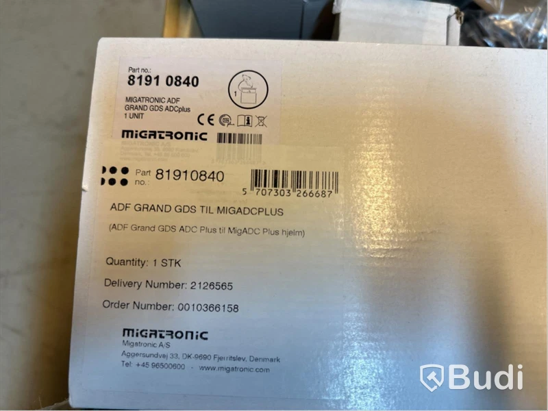 Parti med produkter från Migatronic, Ord. pris inkl. moms: ca 10.000 kr