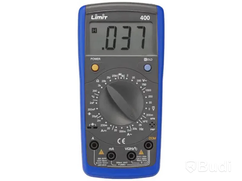 Multimeter limit 400, Ord. pris inkl. moms: ca 1000 kr