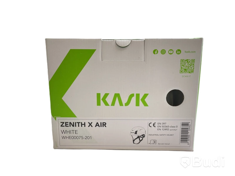 19 st. Skyddshjälmar, Kask, zenith x air vit, Totalt ord. pris inkl. moms: ca 22.800 kr