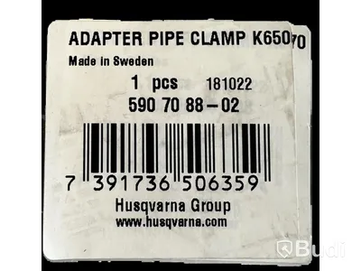 Adapter rörklämma Husqvarna K6500