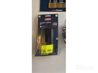 Parti med lås Abus, olika modeller. , Ord. pris inkl. moms: ca 2500 kr