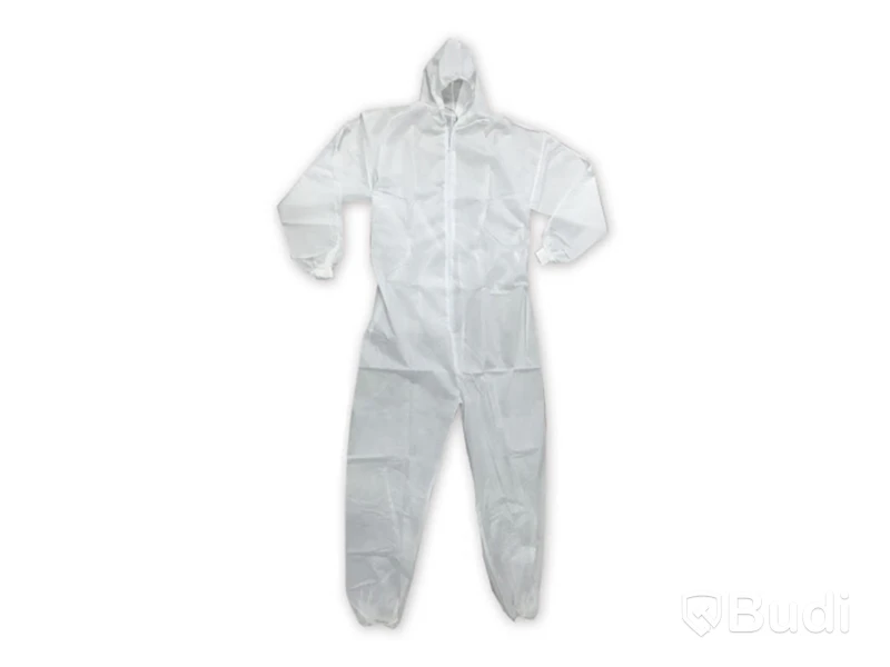 10 st. Skyddsdräkter, stl M, Indutex Poligard. Totalt ord. pris inkl. moms: ca 800 kr