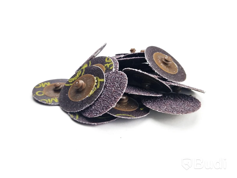 4 st. Förp. Sliprondell Roloc 361F, brun, 50 mm. 50 st/förpackning, Totalt ord. pris inkl. moms: ca 2800 kr
