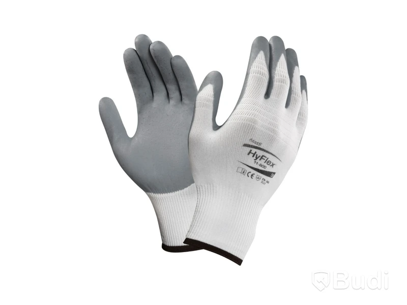 12 st. förp. Montagehandske Hyflex 11-800 Ansell, stl 6, Ord. pris inkl. moms: ca 8640 kr.