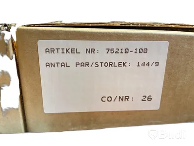 144 par Arbetshandskar Hestra Job Neptun 75210-100, stl 9, Totalt ord. pris inkl. moms: ca 21.600 kr