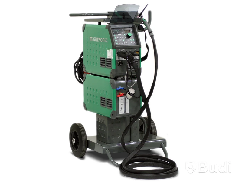 TIG-svetsmaskin med vagn Migatronic PI 250 AC/DC, Ord. pris inkl. moms: ca 100.000 kr