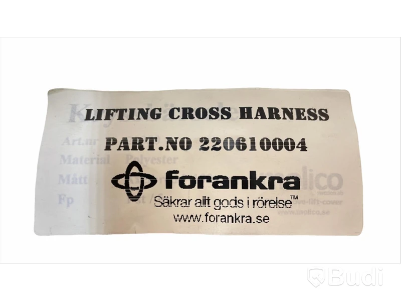 Lyftsel / Lifting cross harness, Forankra , Ord. pris inkl. moms: ca 1000 kr
