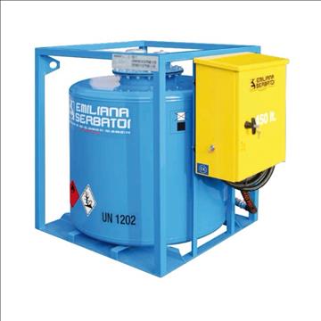 (NY) Transporttank. 450 liter. Emiliana Serbatoi, Ord. pris inkl. moms: ca 18.500 kr