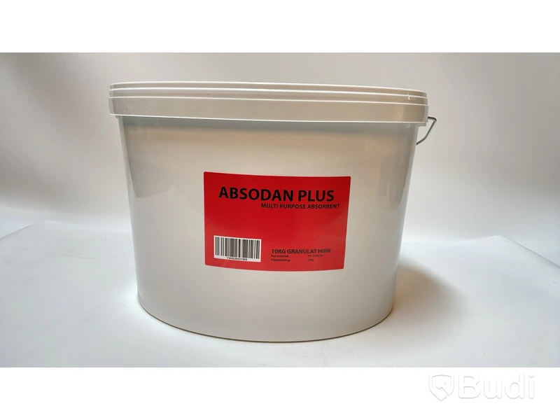 8 st. hinkar Absodan Plus á 10 kg. Totalt ord. pris inkl. moms: ca 2000 kr