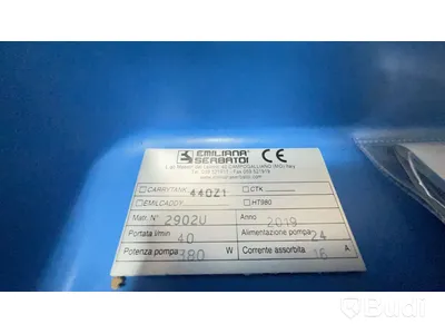 Bränsletank Carrytank Adblue, Emiliana Serbatoi 440L, 24V, Ord. pris inkl. moms: ca 18.000 kr