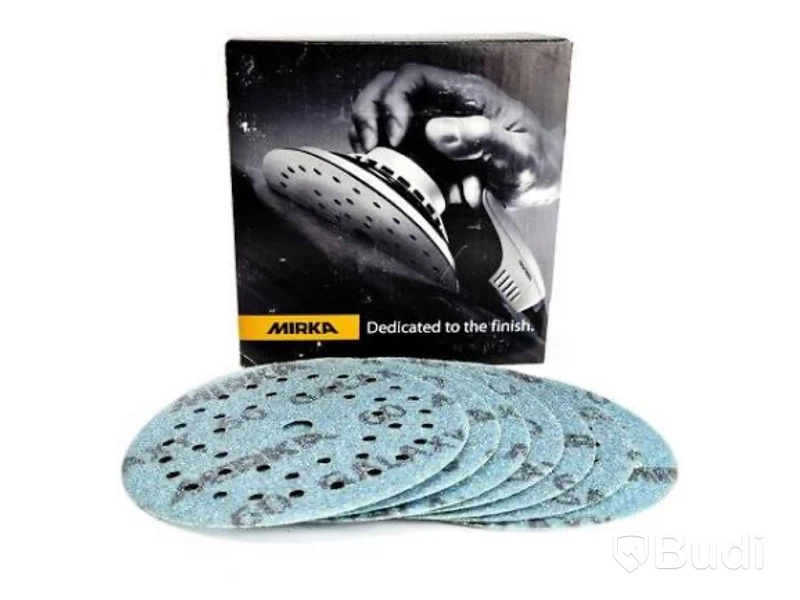 16 st. med sliprondell, P100, 50-pack, Mirka, Ord. pris inkl. moms: ca 6000 kr