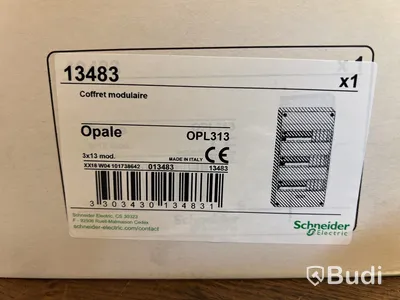 2 st. Kapsling Scneider Opale 3 RAD 13 MOD IP30 DIY, Totalt ord. pris inkl. moms: ca 1000 kr