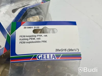 Parti m PEM-koppling/väggfäste/vinkel , Totalt ord. pris inkl. moms: ca 4500 kr