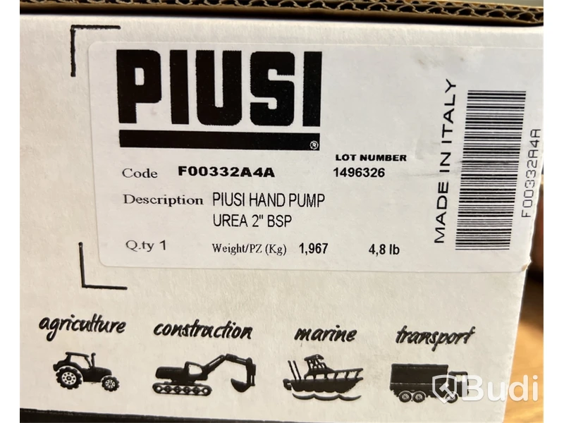 Handpump Piusi Urea 2 tum BSP