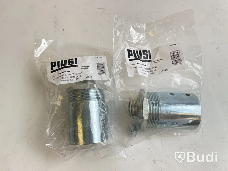 2 st. Kit attacco rapido Piusi