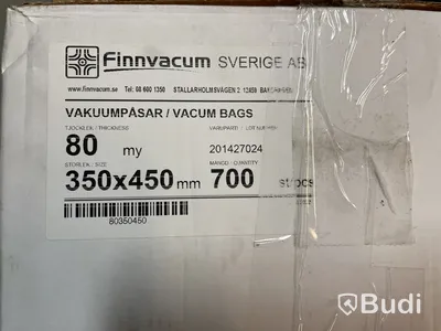 Vakuumpåsar Finnvacum, 350x450 80 my