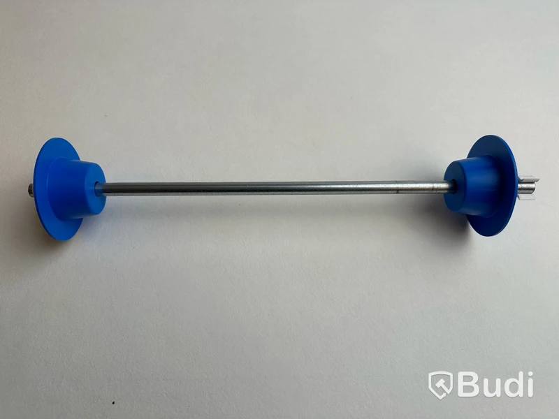 Golvställ för torkpapper och absorbentrullar