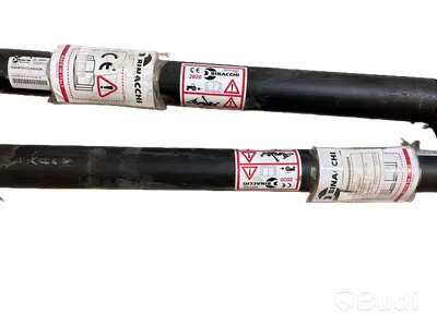 2 st. 2 st. K-axel, stl.4, 1010 mm, med bryt