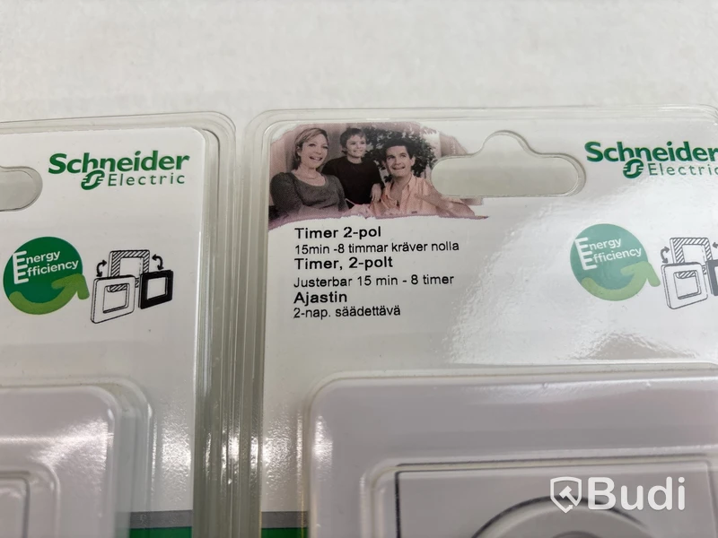 Parti med transistorer och timer Schneider Electric, olika modeller