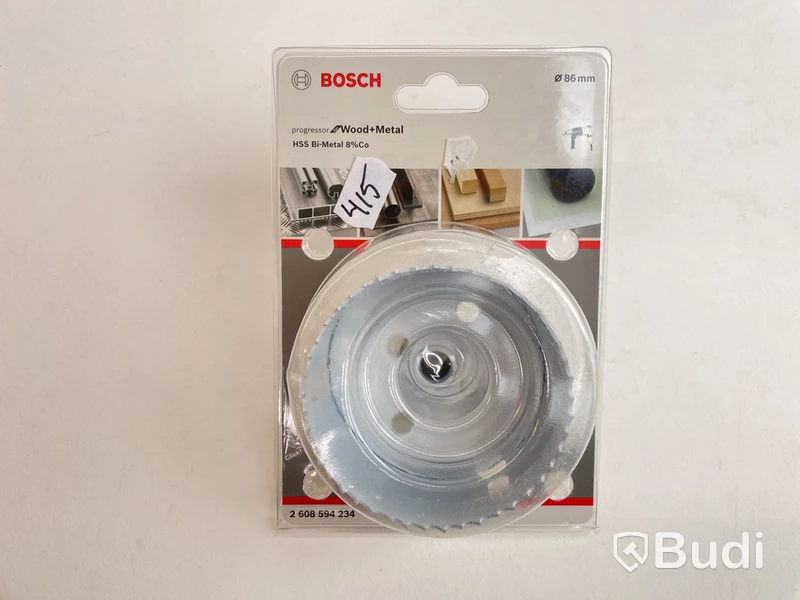 3 st. Hålsågar Bosch, olika sorter