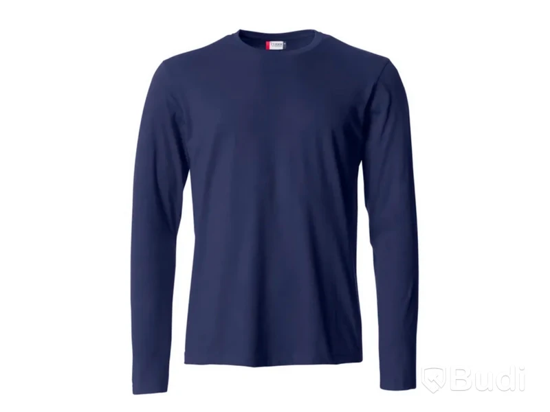 5 st. Långärmad T-shirt Clique, stl. XXL, Basic, L/S Dark Navy