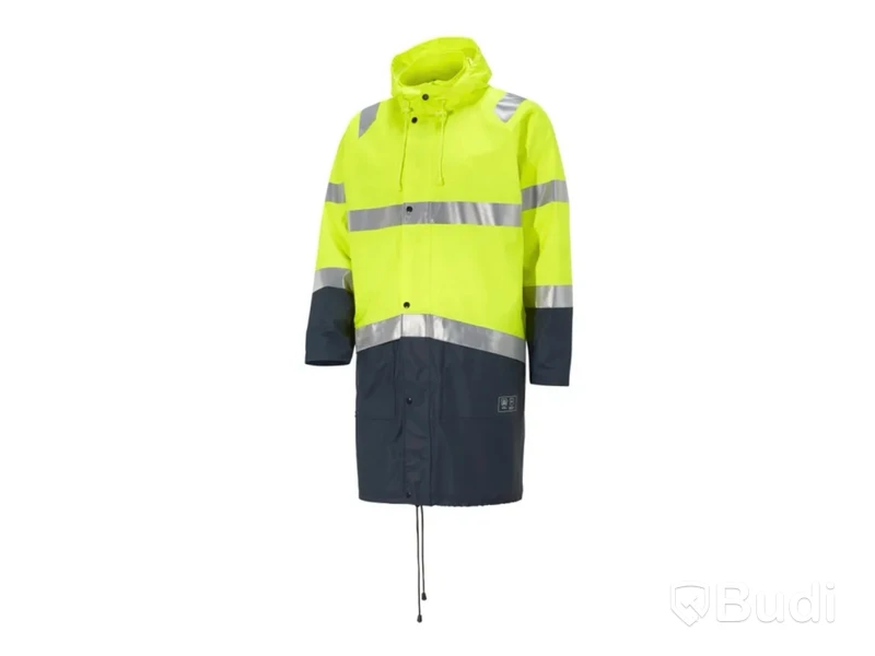 Regnjacka Gesto, Hivis, Klass 3, gul/marin, stl. S
