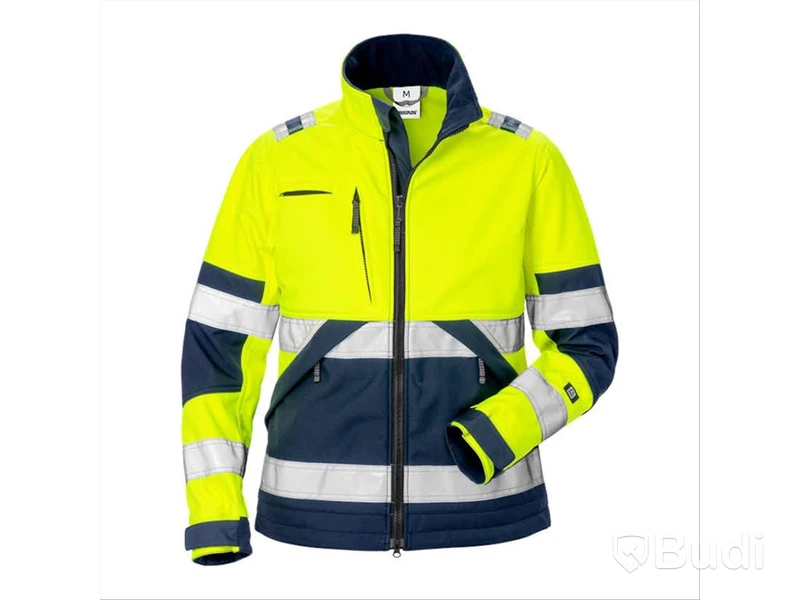 Varseljacka Fristads, softshell, dam, stl. XL, 125023-171, gul/marin