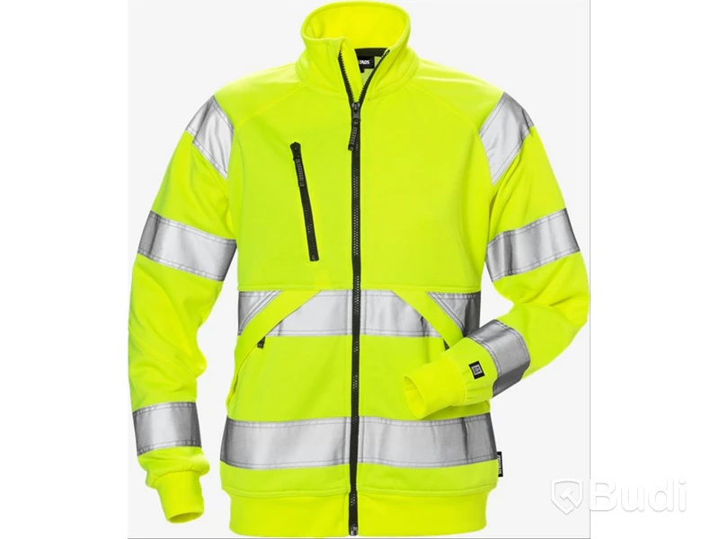 2 st. Varsel sweatshirt-jacka Fristads, dam, stl. S, 7427 SHV