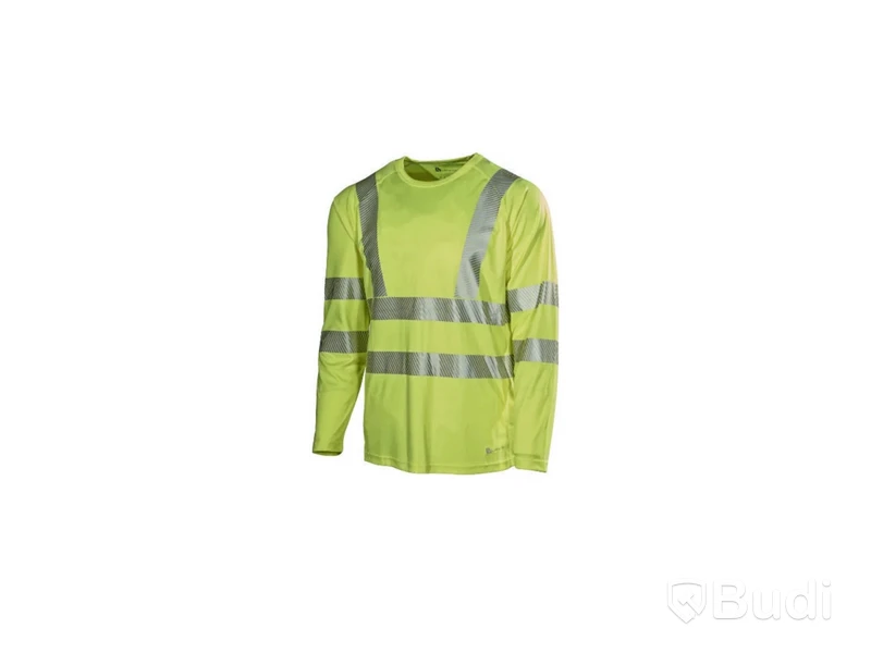 4 st. Långärmad t-shirt L. Brador, stl. S, 411P Gul