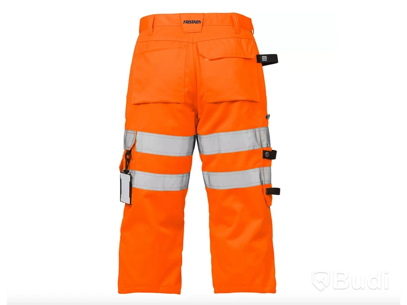 3 st. par Piratbyxor Fristads, orange/svart, stl. C52