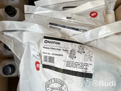 Parti med diverse Nilfiskprodukter