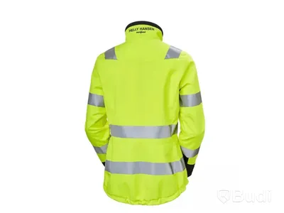 Damjacka Helly Hansen, softshell, W Luna, stl. XS, gul/svart