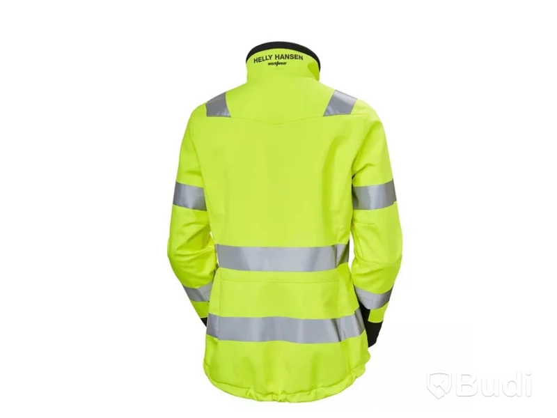 Damjacka Helly Hansen, softshell, W Luna, stl. XS, gul/svart