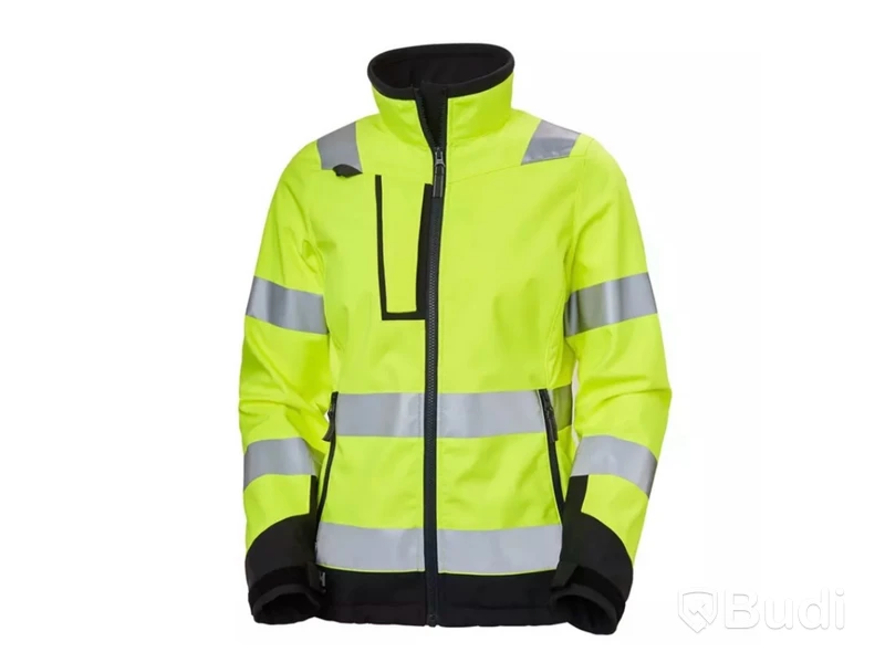 Damjacka Helly Hansen, softshell, W Luna, stl. XS, gul/svart