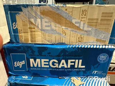 Parti med svetstråd Elga, Hobart, Filarc, Kiswel, olika modeller