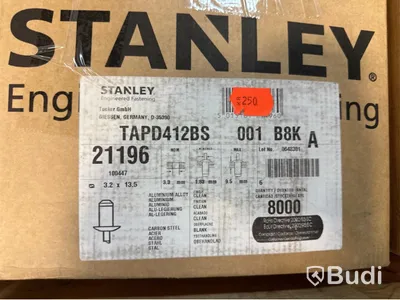 6 st. Förp. Blindnit/popnit Stanley, TAPD412BS 001 B8K
