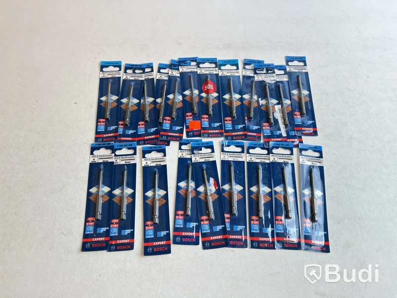 Parti med borr Hex Hardceramic, 4X90 mm